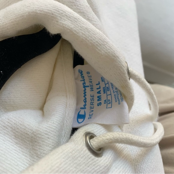 Champion White East Hampton Hoodie - Picture 3 of 3